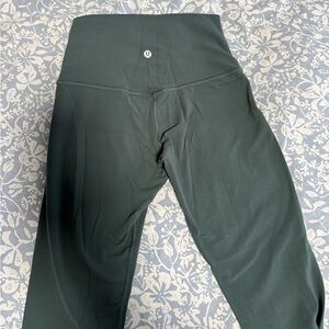 Lululemon Align Leggings, Size 4, Green